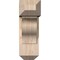 Ekena Millwork Funston Craftsman Smooth Bracket w/ Offset Brace, Douglas Fir, 7 1/2"W x 18"D x 22"H BKT0806X18X22FST04SDF - alternate 3